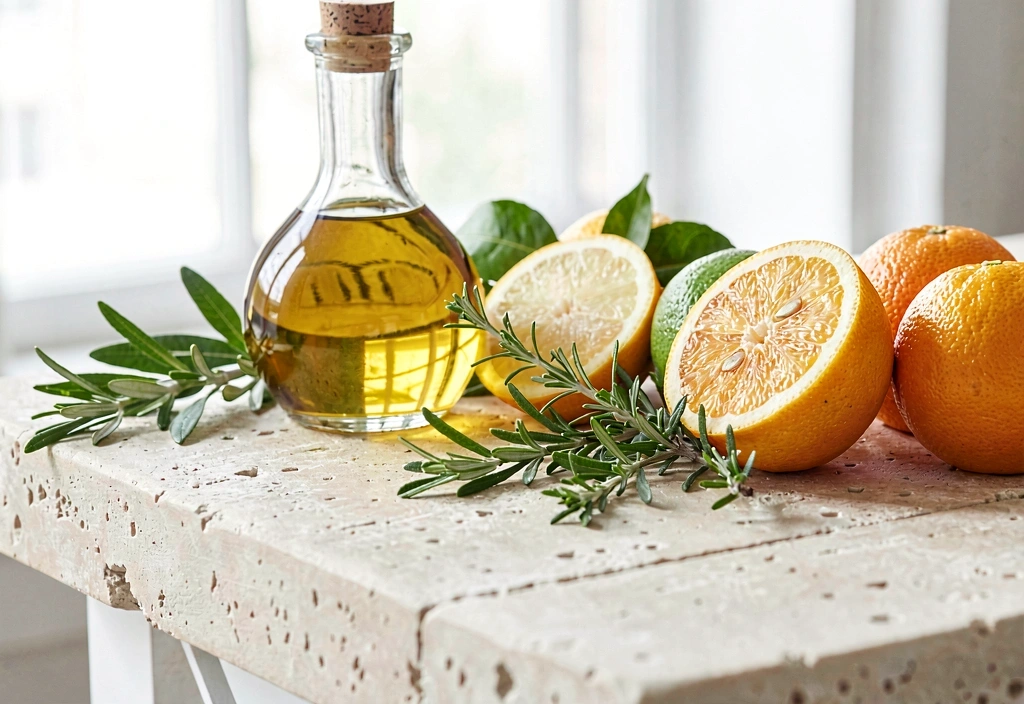 Ingredienti freschi mediterranei